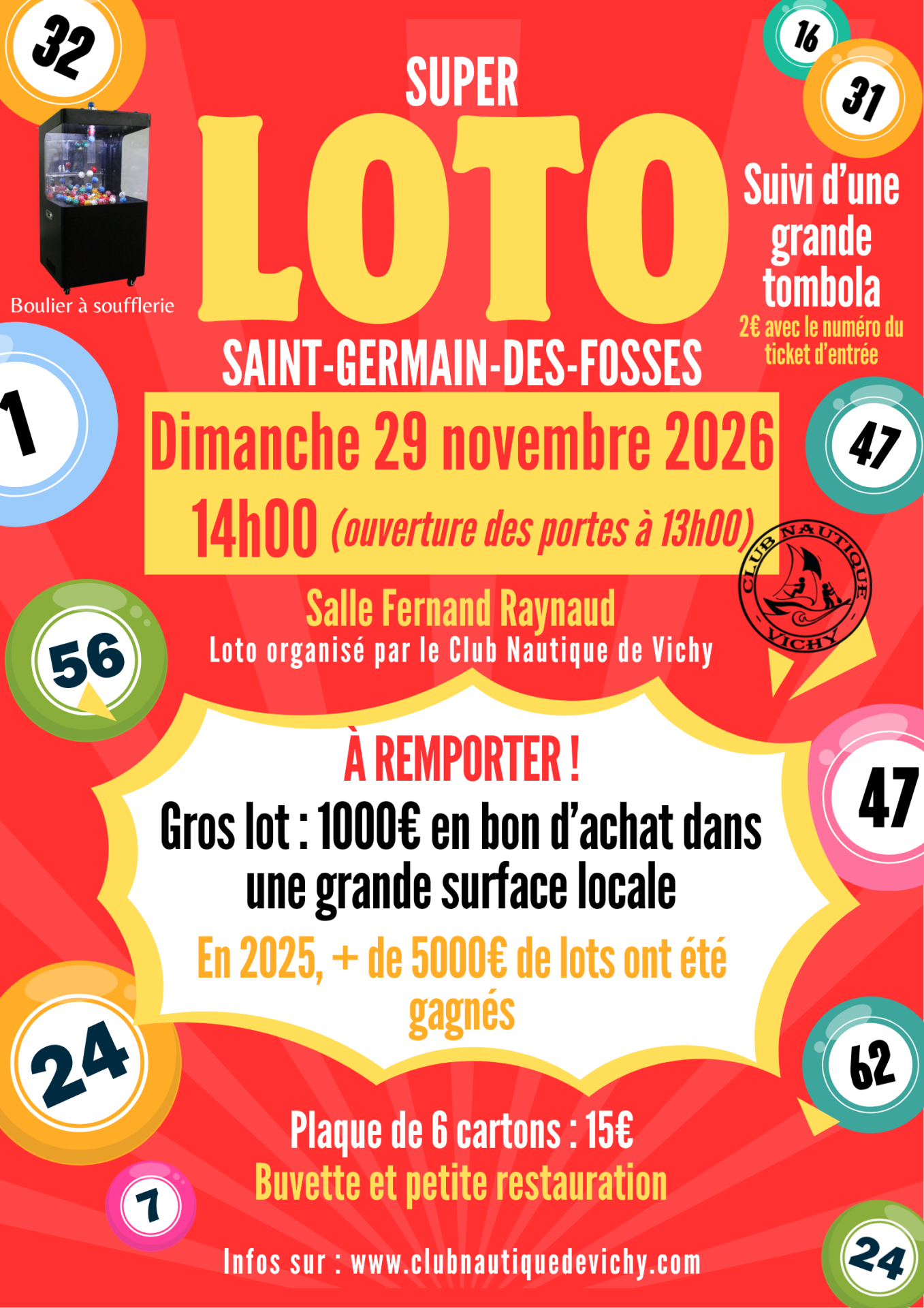 Affiche loto 2026